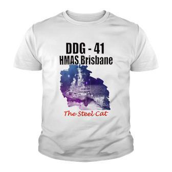 Ddg - 41 Hmas Brisbane Youth T-shirt | Favorety