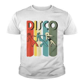 Disco Dancers 1970S Colorful Disco Vintage Design Youth T-shirt - Thegiftio UK
