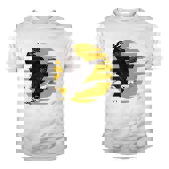 Eagle Imprint Animal Eagle Motif Bald Eagle Animal Motif Youth T-shirt | Mazezy
