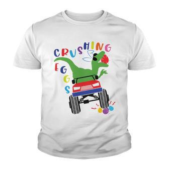 Easter Dinosaur Happy Eastrawr Easter Saurus Rex Youth T-shirt | Favorety AU