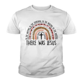 Every Minute Every Moment There Was Jesus Religion Rainbow Youth T-shirt - Thegiftio UK