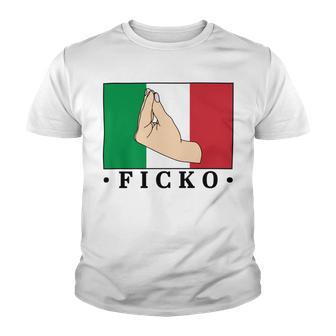 Ficko Italian Hand Sign Youth T-shirt | Favorety CA