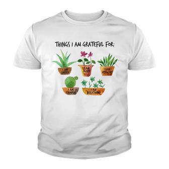 Five Quotes On The Importance Of Being Grateful Youth T-shirt | Favorety DE