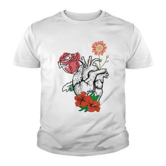 Flower Heart Spring Happy Youth T-shirt | Favorety CA