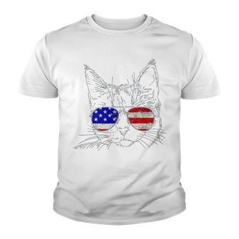 Funny Cat V2 Youth T-shirt | Favorety DE