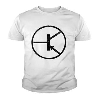 Funny Electronic Pnp Transistor Electronics Youth T-shirt - Thegiftio UK