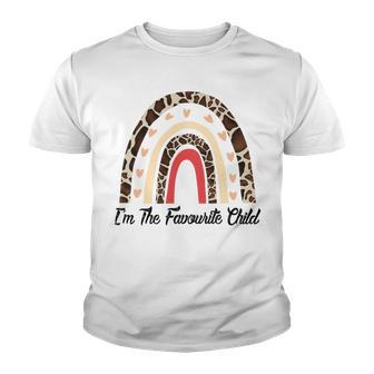 Funny Im The Favourite Child Siblings Family Tees Gift Essential Tshirt V2 Youth T-shirt | Favorety CA