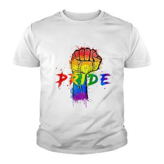 Gay Pride Lgbt For Gays Lesbian Trans Pride Month Youth T-shirt | Mazezy