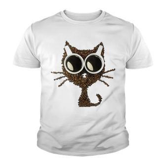 Good Days Start With Coffee And Cat Youth T-shirt | Favorety CA