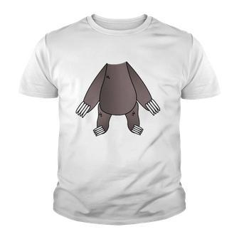 Halloween Sloth Head Cute Lazy Animal Fans Gift Youth T-shirt | Mazezy