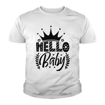 Hello Baby Graphic Design For New Coming Babys Youth T-shirt | Favorety