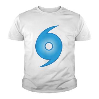 Hurricane Symbol - Weather Season Geek Tee Youth T-shirt - Thegiftio UK