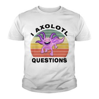 I Axlotl Questions Cute Axlotl V2 Youth T-shirt | Favorety CA