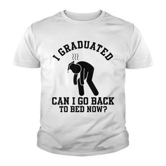 I Graduated Funny College Grad Graduation High School Youth T-shirt - Thegiftio UK