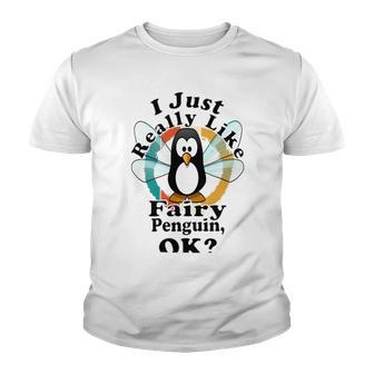 I Really Like Fairy Penguin Ok Youth T-shirt | Favorety DE