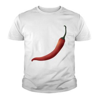 Jalapeno Hot Chili Pepper Vegetable Youth T-shirt | Mazezy