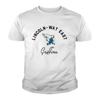 Lincoln-Way East High School Griffins C10 Gift Youth T-shirt | Mazezy