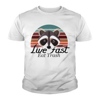 Live Fast Eat Trash 790 Shirt Youth T-shirt | Favorety AU