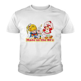 Made In The 80S Baby Retro Vintage Nostalgia Birth Year 1980S Youth T-shirt | Mazezy