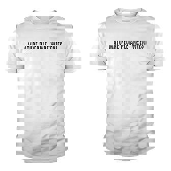 Mature People Are Weenies Youth T-shirt - Monsterry