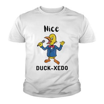 Nice Duckxedo Duck Puns Quack Puns Duck Jokes Puns Funny Duck Puns Duck Related Puns Youth T-shirt | Favorety CA