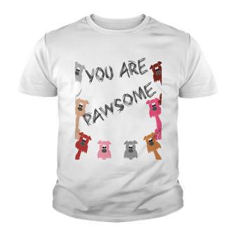 Official You Are Pawsome Youth T-shirt | Favorety