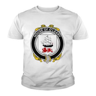 Oleary Coat Of Arms - Family Crest Youth T-shirt - Thegiftio UK