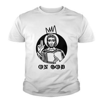 On God Tops By Berts Youth T-shirt - Thegiftio UK
