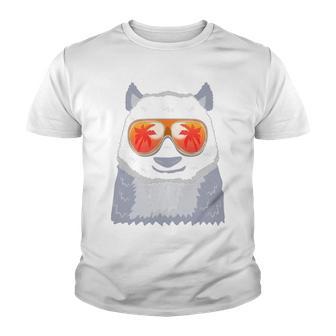 Panda Bear Sunglasses Beach Summer Sleeveless Top 210 Shirt Youth T-shirt | Favorety DE