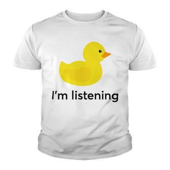 Programmer Rubber Duck Sticker Youth T-shirt | Favorety DE