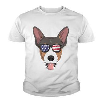 Rat Terrier Dog Patriotic Usa 4Th Of July American Gift Cute Youth T-shirt - Thegiftio UK