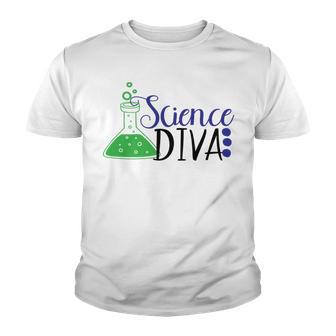 Science Diva Science Teachers And Student Youth T-shirt | Favorety