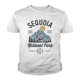 Sequoia National Park Novelty Hiking Camping T Youth T-shirt - Thegiftio UK