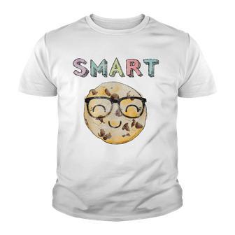 Smart Cookie Glasses Rainbow Bold Text Graphic Youth T-shirt - Thegiftio UK