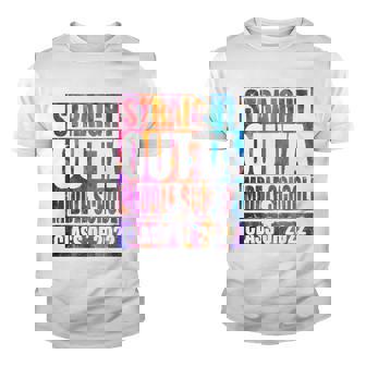 Straight Outta Middle School 2022 Graduation Youth T-shirt | Mazezy