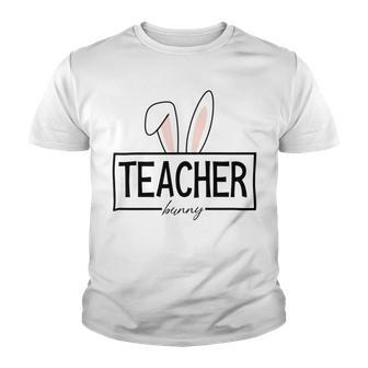 Teacher Bunny Easter Youth T-shirt | Favorety DE