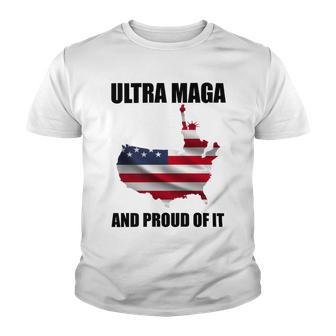 Ultra Maga And Proud Of It V3 Youth T-shirt | Favorety UK