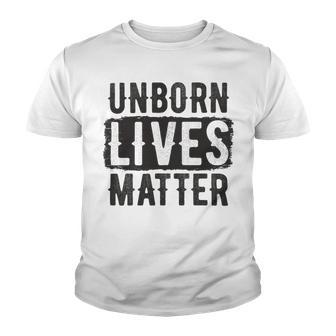 Unborn Lives Matter Youth T-shirt | Favorety DE