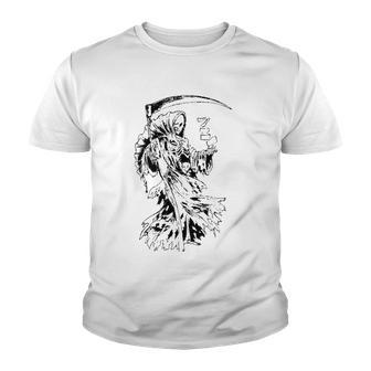 Vintage Death Xiii Tarot Card - Tarot Readers Gift Youth T-shirt - Thegiftio UK