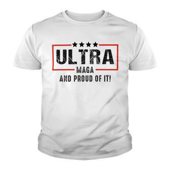 Vintage Ultra Maga And Proud Of It Youth T-shirt | Favorety