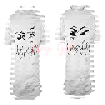 Virgo Girl Gift   Virgo Girl Wink Eyes Youth T-shirt