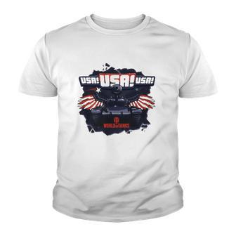 World Of Tanks July 4Th Youth T-shirt - Thegiftio UK