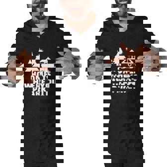 A Frame Camper Home Is Where You Park It Rv Camping Gift Men V-Neck Tshirt | Mazezy