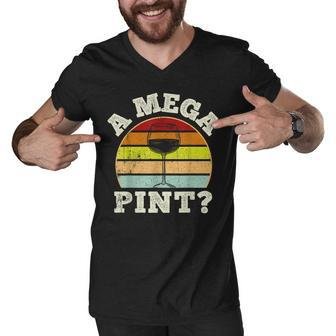 A Mega Pint Men V-Neck Tshirt | Mazezy
