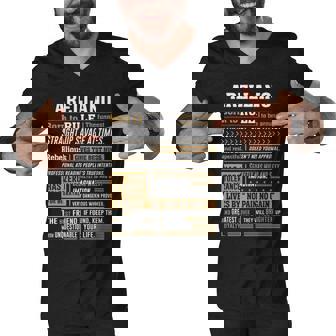 Arellano Name Gift Arellano Born To Rule Men V-Neck Tshirt - Seseable