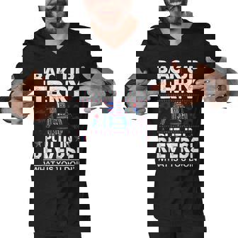 Back Up Terry Put It In Reverse Firework Funny 4Th Of July V11 Men V-Neck Tshirt - Seseable