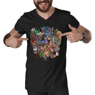 Clash Universe Men V-Neck Tshirt | Favorety CA