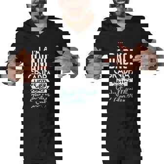 Cool Fathers Day Dance Grandpa Men V-Neck Tshirt | Mazezy