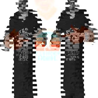 Dad Bod Fathers Day Tee Its Not A Dad Bod Its Father Figure Men V-Neck Tshirt | Mazezy