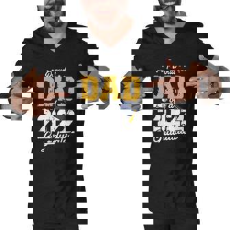 Dad Senior 2022 Gifts Proud Dad Of A Class Of 2022 Graduate Men V-Neck Tshirt | Mazezy